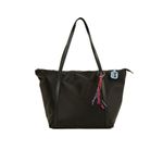 Fashion, accesorii si bijuterii - Femei - Accesorii femei - Genti si rucsacuri femei - Tote bag Lucky Bees, 46 x 17 x 30 cm, negru, 307BGM3177 - Infinity.ro