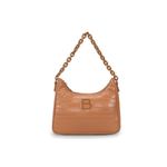Fashion, accesorii si bijuterii - Femei - Accesorii femei - Genti si rucsacuri femei - Geantă de umăr Lucky Bees, piele, 10 x 27 x 20 cm, tan, 671LKB1345 - Infinity.ro