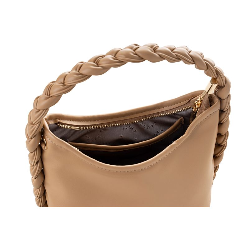 Fashion, accesorii si bijuterii - Femei - Accesorii femei - Genti si rucsacuri femei - Geantă Lucky Bees, piele, 10 x 22 x 7 cm, camel, 946VNC1219 - Infinity.ro