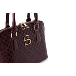 Fashion, accesorii si bijuterii - Femei - Accesorii femei - Genti si rucsacuri femei - Geantă de umăr Lucky Bees, piele, 13 x 28 x 20 cm, vișiniu roșu, 671LKB2108 - Infinity.ro