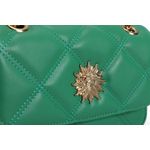 Fashion, accesorii si bijuterii - Femei - Accesorii femei - Genti si rucsacuri femei - Geantă de umăr Lucky Bees, piele, 7 x 24 x 17 cm, verde, 671LKB1663 - Infinity.ro
