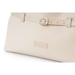 Fashion, accesorii si bijuterii - Femei - Accesorii femei - Genti si rucsacuri femei - Geantă de umăr Lucky Bees, piele, 16 x 40 x 27 cm, crem, 671LKB2121 - Infinity.ro