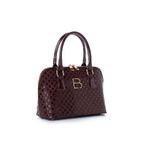 Fashion, accesorii si bijuterii - Femei - Accesorii femei - Genti si rucsacuri femei - Geantă de umăr Lucky Bees, piele, 13 x 28 x 20 cm, vișiniu roșu, 671LKB2108 - Infinity.ro