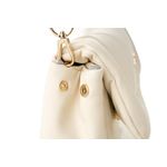Fashion, accesorii si bijuterii - Femei - Accesorii femei - Genti si rucsacuri femei - Geantă de umăr Lucky Bees, piele, 7 x 28 x 18 cm, crem, 946VNC1166 - Infinity.ro