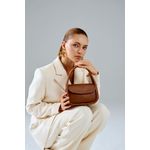 Fashion, accesorii si bijuterii - Femei - Accesorii femei - Genti si rucsacuri femei - Geantă Lucky Bees, piele, 9 x 19 x 15 cm, tan, 946VNC1118 - Infinity.ro