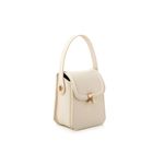 Fashion, accesorii si bijuterii - Femei - Accesorii femei - Genti si rucsacuri femei - Geantă crossbody Lucky Bees, piele, 7 x 13.5 x 17 cm, crem, 946VNC1158 - Infinity.ro