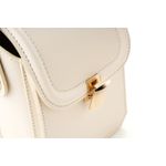 Fashion, accesorii si bijuterii - Femei - Accesorii femei - Genti si rucsacuri femei - Geantă crossbody Lucky Bees, piele, 7 x 13.5 x 17 cm, crem, 946VNC1158 - Infinity.ro