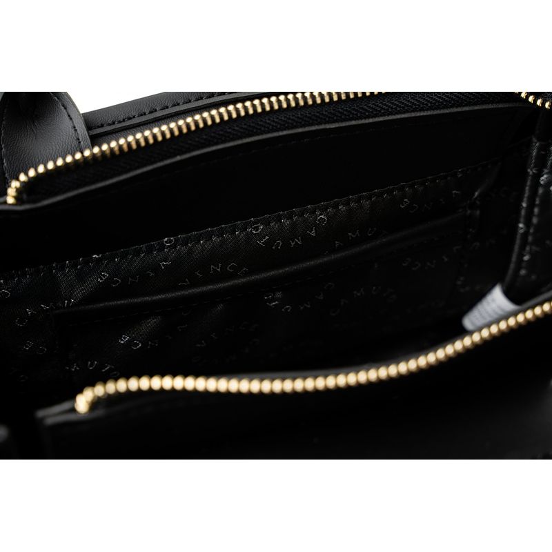 Fashion, accesorii si bijuterii - Femei - Accesorii femei - Genti si rucsacuri femei - Geantă Lucky Bees, piele, 11 x 23 x 17 cm, negru, 946VNC1170 - Infinity.ro