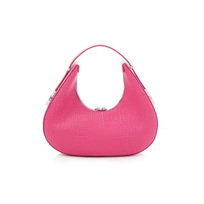 Fashion, accesorii si bijuterii - Femei - Accesorii femei - Genti si rucsacuri femei - Geantă de umăr Lucky Bees, piele, 8 x 32 x 26 cm, fucsia, 946VNC1108 - Infinity.ro