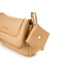 Fashion, accesorii si bijuterii - Femei - Accesorii femei - Genti si rucsacuri femei - Geantă de umăr Lucky Bees, piele, 7 x 28 x 18 cm, camel, 946VNC1165 - Infinity.ro