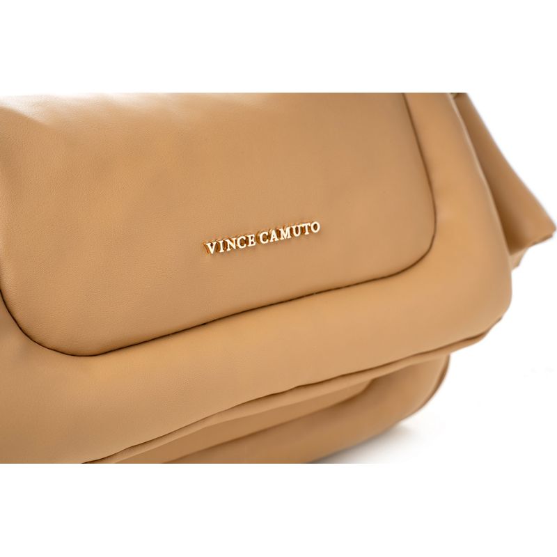 Fashion, accesorii si bijuterii - Femei - Accesorii femei - Genti si rucsacuri femei - Geantă de umăr Lucky Bees, piele, 7 x 28 x 18 cm, camel, 946VNC1165 - Infinity.ro