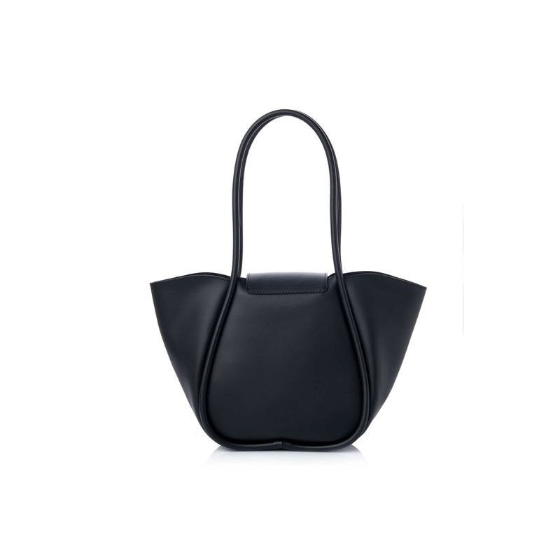 Fashion, accesorii si bijuterii - Femei - Accesorii femei - Genti si rucsacuri femei - Geantă de umăr Lucky Bees, piele, 11 x 35 x 23 cm, negru, 671LKB2145 - Infinity.ro