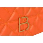 Fashion, accesorii si bijuterii - Femei - Accesorii femei - Genti si rucsacuri femei - Geantă de umăr Lucky Bees, piele, 5 x 21 x 18 cm, portocaliu, 671LKB1360 - Infinity.ro