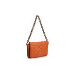 Fashion, accesorii si bijuterii - Femei - Accesorii femei - Genti si rucsacuri femei - Geantă de umăr Lucky Bees, piele, 5 x 21 x 18 cm, portocaliu, 671LKB1360 - Infinity.ro