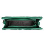 Fashion, accesorii si bijuterii - Femei - Accesorii femei - Genti si rucsacuri femei - Geantă de umăr Lucky Bees, piele, 9 x 30 x 18 cm, verde, 671LKB1612 - Infinity.ro
