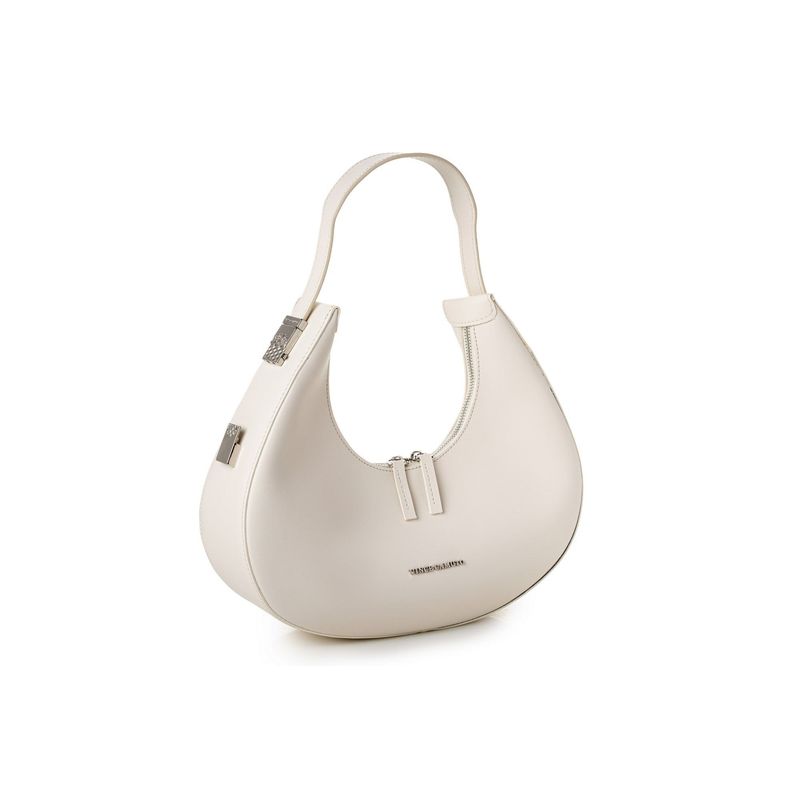 Fashion, accesorii si bijuterii - Femei - Accesorii femei - Genti si rucsacuri femei - Geantă de umăr Lucky Bees, piele, 8 x 32 x 26 cm, crem, 946VNC1101 - Infinity.ro