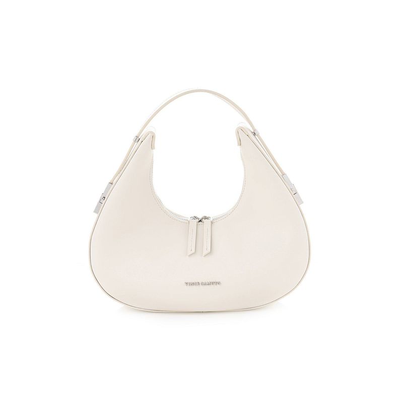 Fashion, accesorii si bijuterii - Femei - Accesorii femei - Genti si rucsacuri femei - Geantă de umăr Lucky Bees, piele, 8 x 32 x 26 cm, crem, 946VNC1101 - Infinity.ro