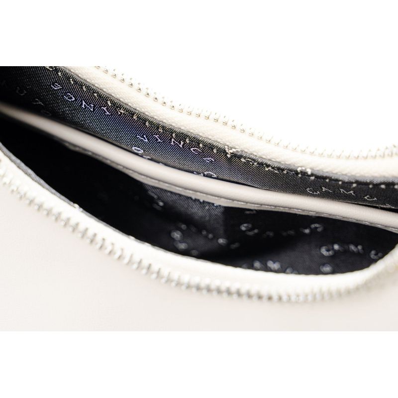 Fashion, accesorii si bijuterii - Femei - Accesorii femei - Genti si rucsacuri femei - Geantă de umăr Lucky Bees, piele, 8 x 32 x 26 cm, crem, 946VNC1101 - Infinity.ro
