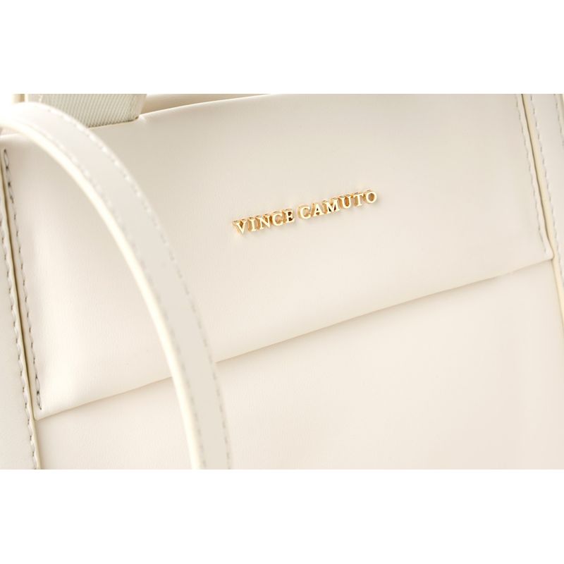 Fashion, accesorii si bijuterii - Femei - Accesorii femei - Genti si rucsacuri femei - Tote bag Lucky Bees, piele, 11 x 37 x 27 cm, crem, 946VNC1194 - Infinity.ro
