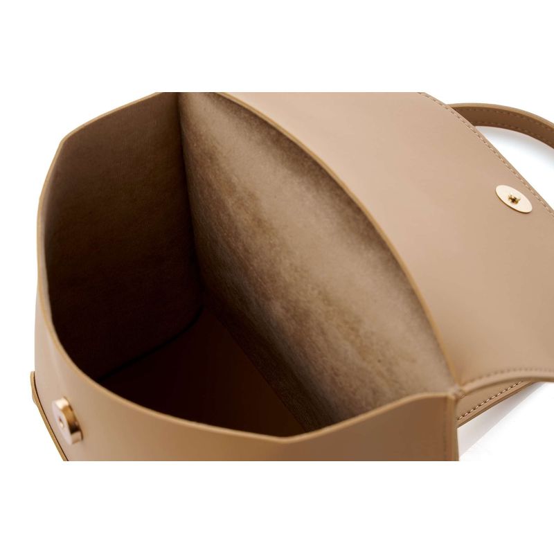 Fashion, accesorii si bijuterii - Femei - Accesorii femei - Genti si rucsacuri femei - Rucsac Lucky Bees, piele, 11 x 21 x 21 cm, camel, 671LKB2191 - Infinity.ro