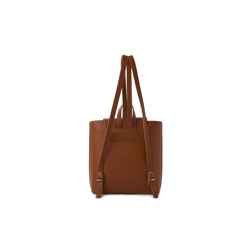 Fashion, accesorii si bijuterii - Femei - Accesorii femei - Genti si rucsacuri femei - Rucsac Lucky Bees, piele, 11 x 28 x 30 cm, tan, 671LKB2197 - Infinity.ro