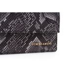 Fashion, accesorii si bijuterii - Femei - Accesorii femei - Genti si rucsacuri femei - Geantă Lucky Bees, piele, 6 x 21 x 14 cm, gri și negru, 946VNC1245 - Infinity.ro