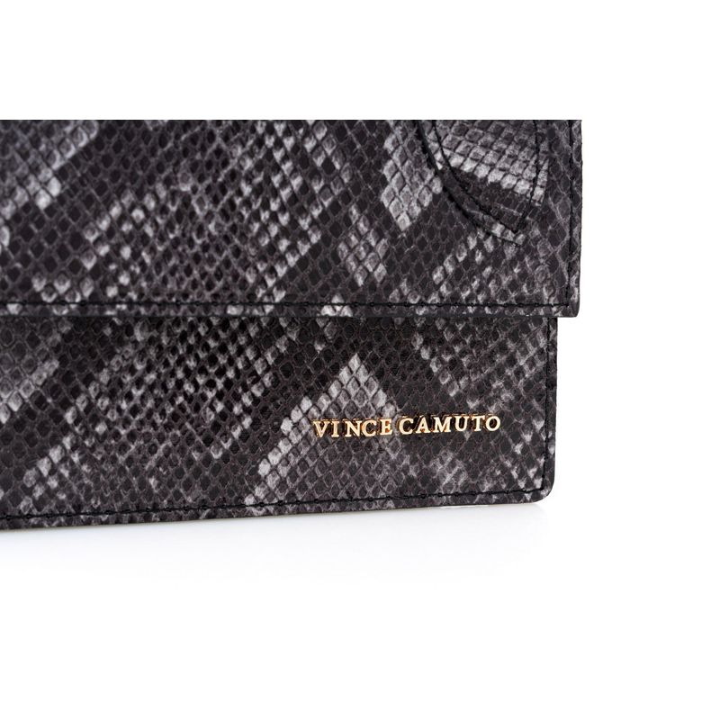 Fashion, accesorii si bijuterii - Femei - Accesorii femei - Genti si rucsacuri femei - Geantă Lucky Bees, piele, 6 x 21 x 14 cm, gri și negru, 946VNC1245 - Infinity.ro