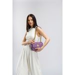 Fashion, accesorii si bijuterii - Femei - Accesorii femei - Genti si rucsacuri femei - Geantă de umăr Lucky Bees, piele, 7 x 24 x 17 cm, lila, 671LKB1669 - Infinity.ro