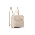 Fashion, accesorii si bijuterii - Femei - Accesorii femei - Genti si rucsacuri femei - Rucsac Lucky Bees, piele, 11 x 21 x 21 cm, crem, 671LKB2193 - Infinity.ro