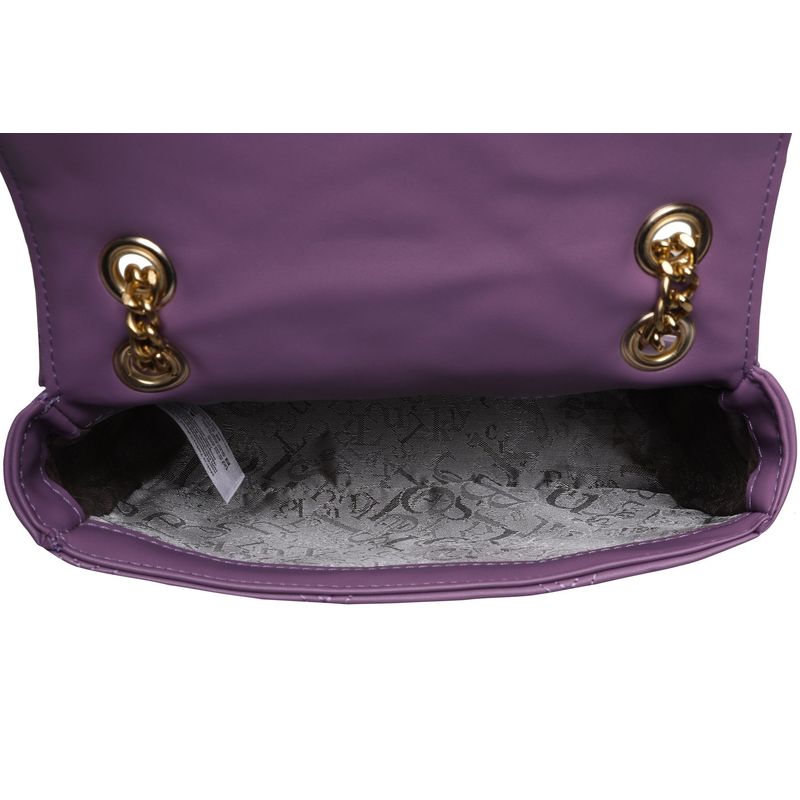 Fashion, accesorii si bijuterii - Femei - Accesorii femei - Genti si rucsacuri femei - Geantă de umăr Lucky Bees, piele, 7 x 24 x 17 cm, lila, 671LKB1669 - Infinity.ro
