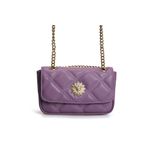 Fashion, accesorii si bijuterii - Femei - Accesorii femei - Genti si rucsacuri femei - Geantă de umăr Lucky Bees, piele, 7 x 24 x 17 cm, lila, 671LKB1669 - Infinity.ro
