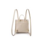 Fashion, accesorii si bijuterii - Femei - Accesorii femei - Genti si rucsacuri femei - Rucsac Lucky Bees, piele, 11 x 21 x 21 cm, crem, 671LKB2193 - Infinity.ro