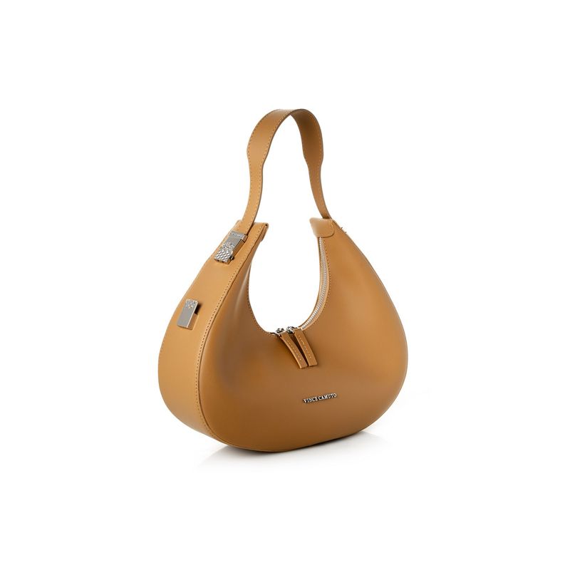Fashion, accesorii si bijuterii - Femei - Accesorii femei - Genti si rucsacuri femei - Geantă de umăr Lucky Bees, piele, 8 x 32 x 26 cm, muștar, 946VNC1102 - Infinity.ro