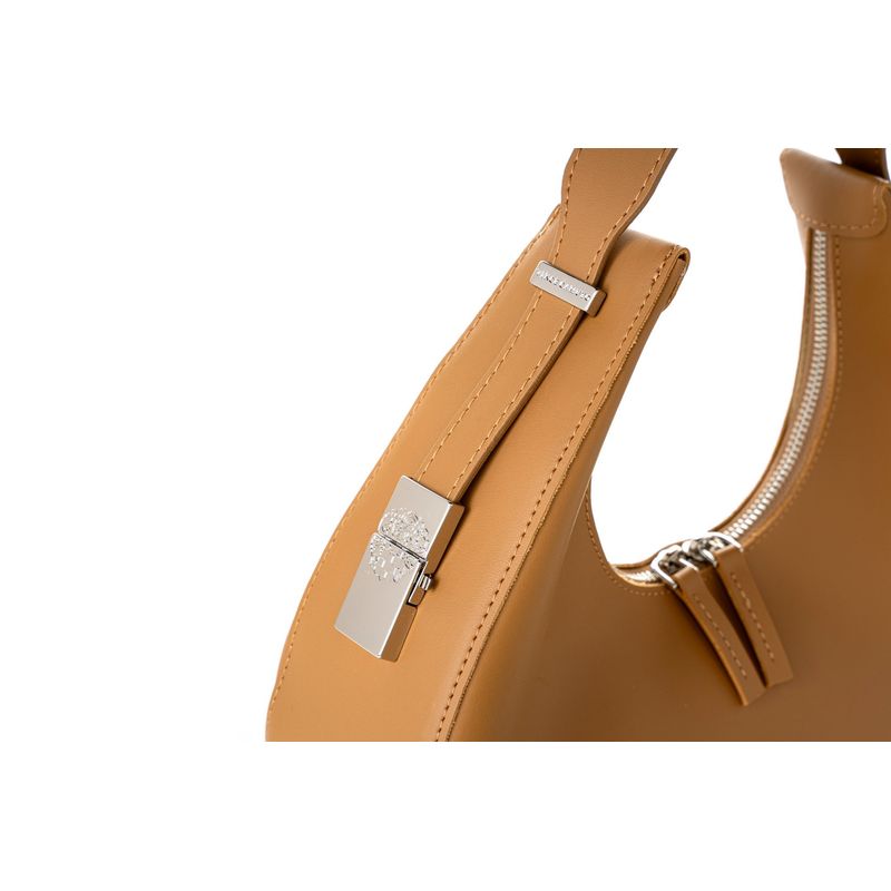 Fashion, accesorii si bijuterii - Femei - Accesorii femei - Genti si rucsacuri femei - Geantă de umăr Lucky Bees, piele, 8 x 32 x 26 cm, muștar, 946VNC1102 - Infinity.ro