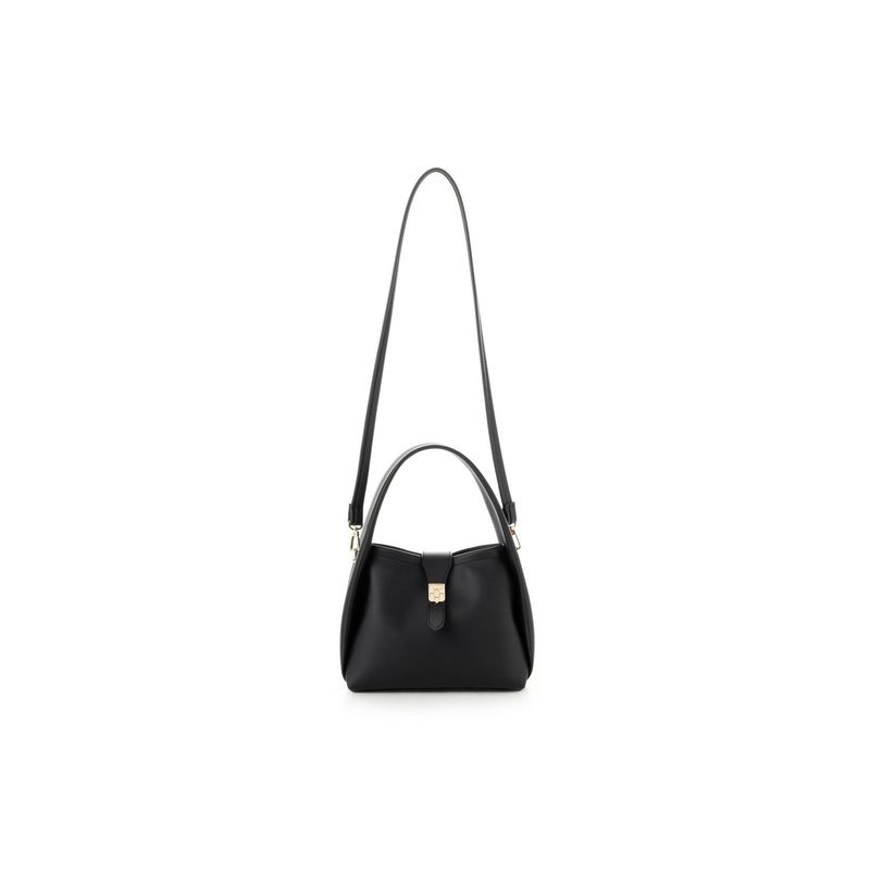Fashion, accesorii si bijuterii - Femei - Accesorii femei - Genti si rucsacuri femei - Geantă Lucky Bees, piele, 13 x 25 x 19 cm, negru, 946VNC1243 - Infinity.ro