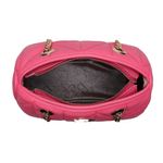 Fashion, accesorii si bijuterii - Femei - Accesorii femei - Genti si rucsacuri femei - Geantă de umăr Lucky Bees, piele, 11 x 25 x 21 cm, roz, 671LKB1603 - Infinity.ro