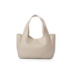 Fashion, accesorii si bijuterii - Femei - Accesorii femei - Genti si rucsacuri femei - Geantă de umăr Lucky Bees, piele, 12 x 32 x 21 cm, crem, 671LKB2162 - Infinity.ro