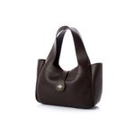 Fashion, accesorii si bijuterii - Femei - Accesorii femei - Genti si rucsacuri femei - Geantă de umăr Lucky Bees, piele, 12 x 32 x 21 cm, maro, 671LKB2161 - Infinity.ro