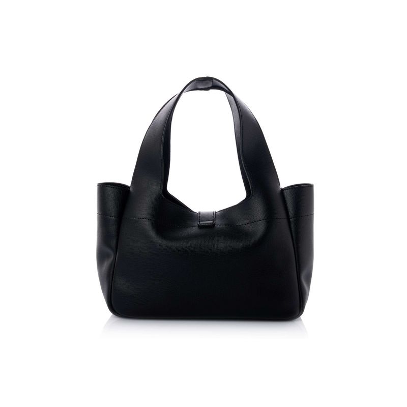 Fashion, accesorii si bijuterii - Femei - Accesorii femei - Genti si rucsacuri femei - Geantă de umăr Lucky Bees, piele, 12 x 32 x 21 cm, negru, 671LKB2163 - Infinity.ro