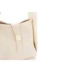Fashion, accesorii si bijuterii - Femei - Accesorii femei - Genti si rucsacuri femei - Geantă Lucky Bees, piele, 13 x 25 x 19 cm, crem, 946VNC1240 - Infinity.ro