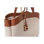 Fashion, accesorii si bijuterii - Femei - Accesorii femei - Genti si rucsacuri femei - Geantă de umăr Lucky Bees, piele, 19 x 42 x 22 cm, tan, 671LKB2236 - Infinity.ro