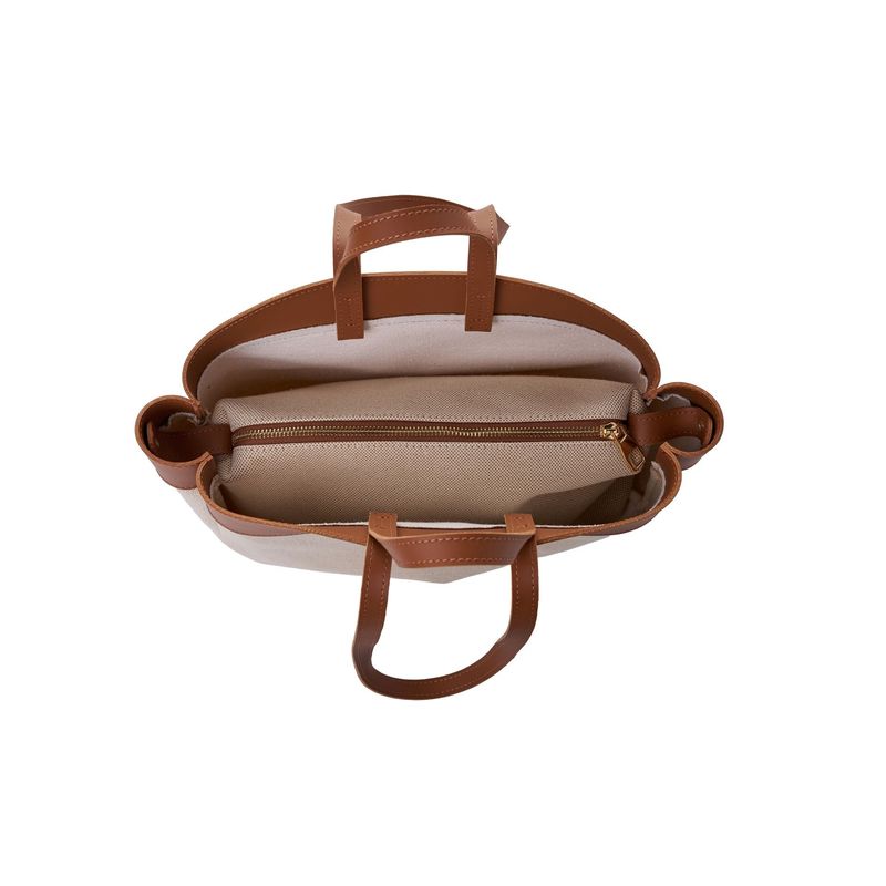 Fashion, accesorii si bijuterii - Femei - Accesorii femei - Genti si rucsacuri femei - Geantă de umăr Lucky Bees, piele, 19 x 42 x 22 cm, tan, 671LKB2236 - Infinity.ro