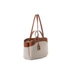 Fashion, accesorii si bijuterii - Femei - Accesorii femei - Genti si rucsacuri femei - Geantă de umăr Lucky Bees, piele, 19 x 42 x 22 cm, tan, 671LKB2236 - Infinity.ro