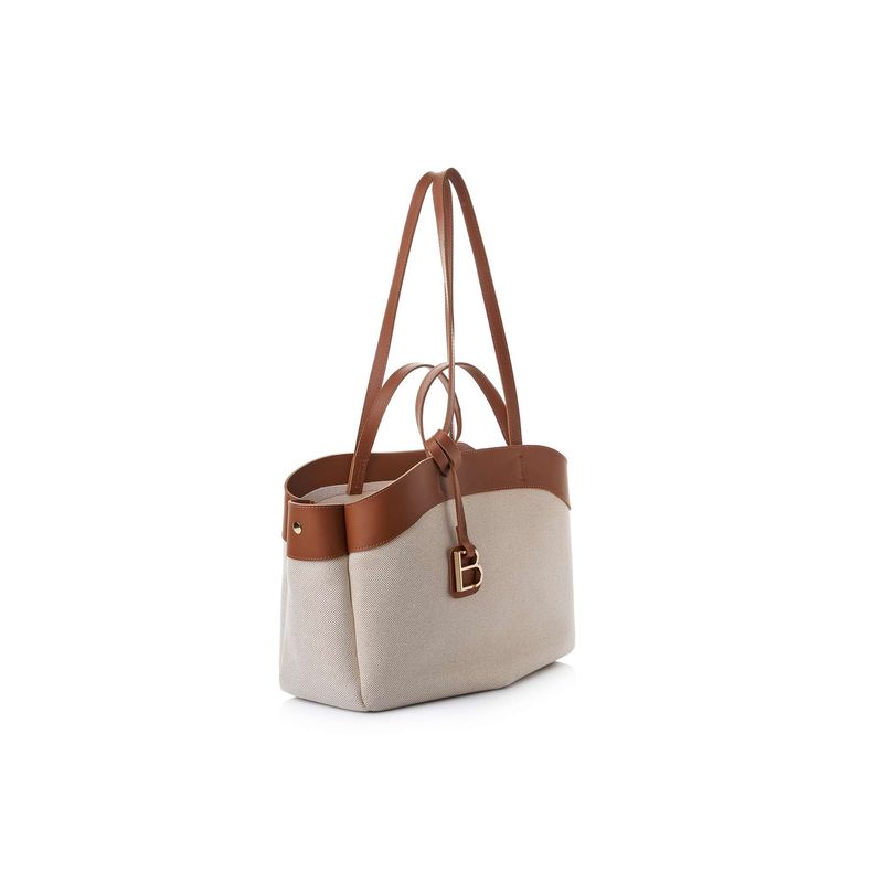 Fashion, accesorii si bijuterii - Femei - Accesorii femei - Genti si rucsacuri femei - Geantă de umăr Lucky Bees, piele, 19 x 42 x 22 cm, tan, 671LKB2236 - Infinity.ro