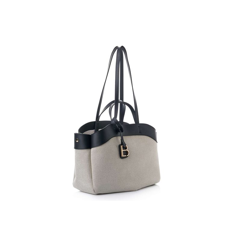 Fashion, accesorii si bijuterii - Femei - Accesorii femei - Genti si rucsacuri femei - Geantă de umăr Lucky Bees, piele, 19 x 42 x 22 cm, negru, 671LKB2235 - Infinity.ro