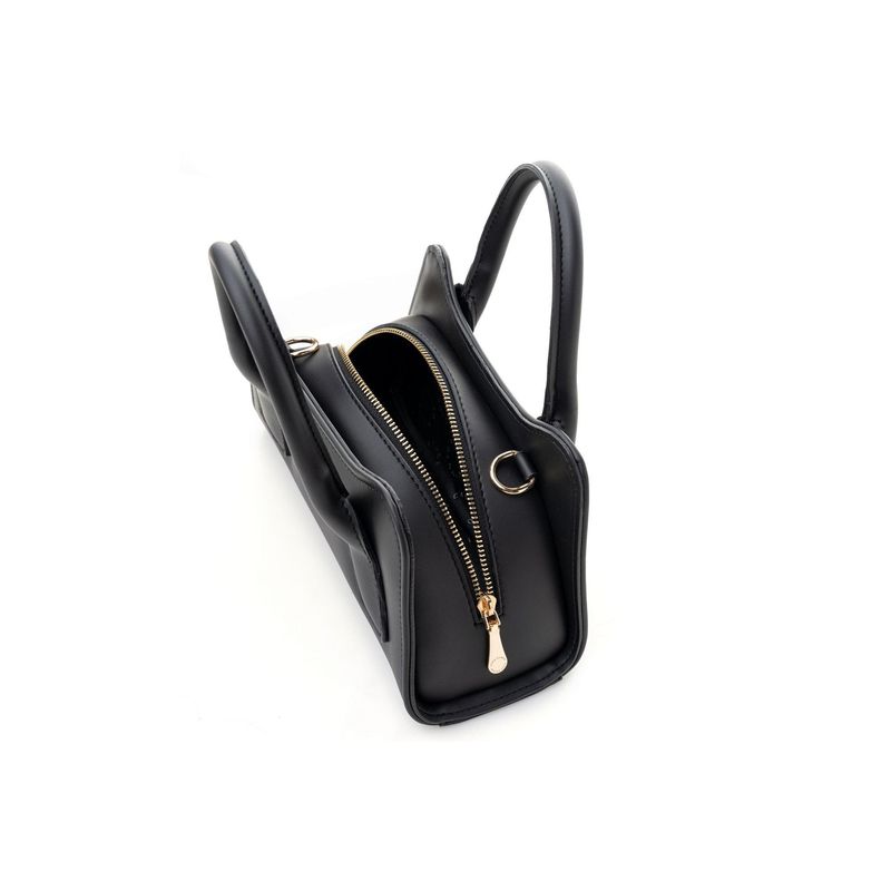Fashion, accesorii si bijuterii - Femei - Accesorii femei - Genti si rucsacuri femei - Geantă Lucky Bees, piele, 11 x 25 x 13 cm, negru, 946VNC1270 - Infinity.ro