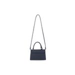 Fashion, accesorii si bijuterii - Femei - Accesorii femei - Genti si rucsacuri femei - Geantă Lucky Bees, piele, 6 x 21 x 14 cm, bleumarin, 946VNC1266 - Infinity.ro