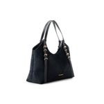 Fashion, accesorii si bijuterii - Femei - Accesorii femei - Genti si rucsacuri femei - Tote bag Lucky Bees, piele, 15 x 38 x 24 cm, negru, 946VNC1307 - Infinity.ro