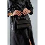 Fashion, accesorii si bijuterii - Femei - Accesorii femei - Genti si rucsacuri femei - Geantă Lucky Bees, piele, 6 x 21 x 14 cm, negru, 946VNC1265 - Infinity.ro