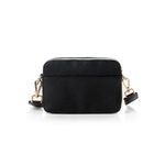 Fashion, accesorii si bijuterii - Femei - Accesorii femei - Genti si rucsacuri femei - Geantă crossbody Lucky Bees, piele, 6 x 19 x 13 cm, negru, 946VNC1264 - Infinity.ro